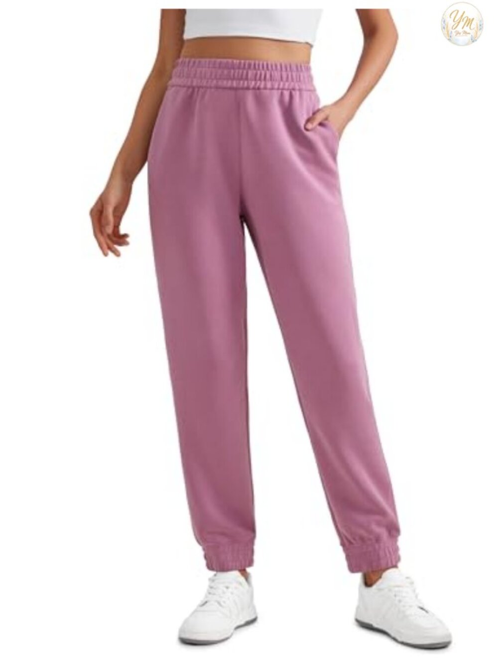CRZ YOGA SoftAura Modal Joggers Sweatpants High Rise 28" Inseam